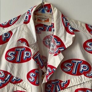 True vintage STP by artex campus casuals coveralls super rare! 50s/60s racing